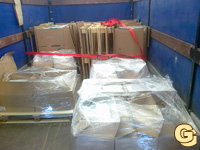 Проведение такелажных работ по перевозке оборудования - упаковка и погрузка МФУ Весом около 200 кг.